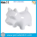 Unpainted white doggy Coin Safe Box